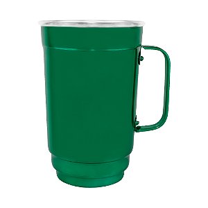 Caneca Alumínio 101-D 500 ml Vermelho Verniz