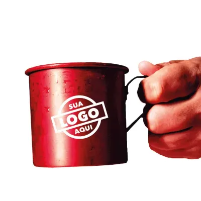 Caneca Aluminio Drinks 250ml