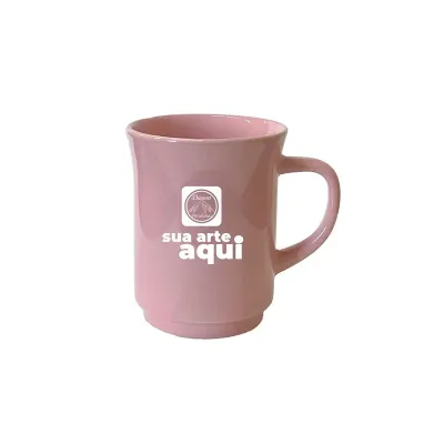 Caneca Americana 220ml hr Rosa