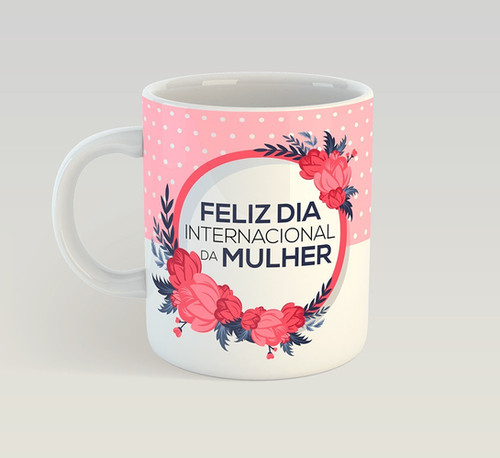 Caneca Cerâmica Branca