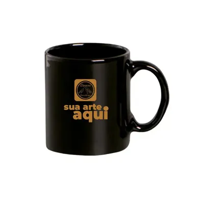 Caneca Chocolate 300ml Preta