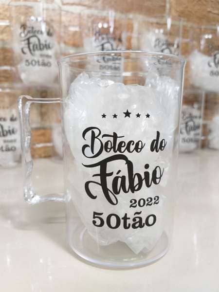 Caneca Chopp Personalizada Porto Alegre Cerveja Aniversários Casamentos 450ml 100un R$4,50un