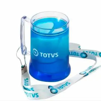 Caneca com cordão personalizada