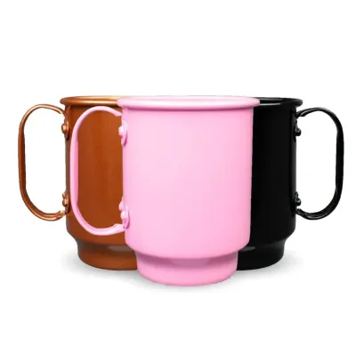 Caneca de Aluminio 450ml Personalizada