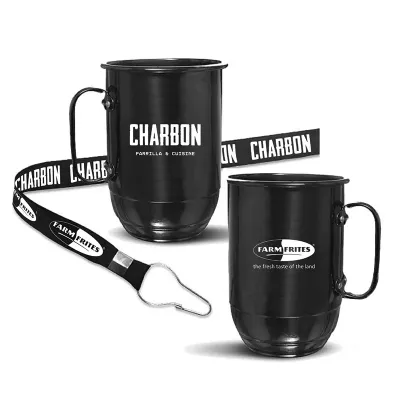 Caneca de Aluminio Com Tirante