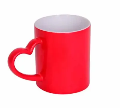 Caneca de Ceramica 325ml Com Alca Triangulo