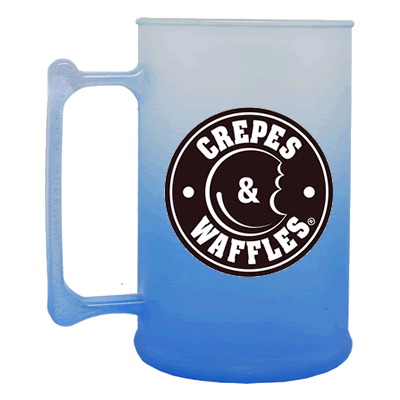 Caneca de Chopp Degradê Jateada