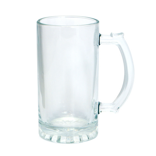 Caneca de Chopp Vidro Cristal 475ml Personalizada