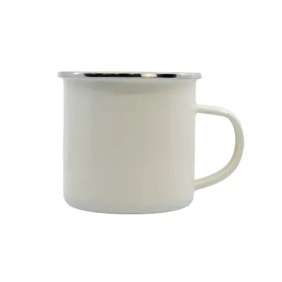 Caneca de Metal Esmaltado 350ml