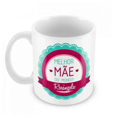 Caneca de Porcelana Personalizada