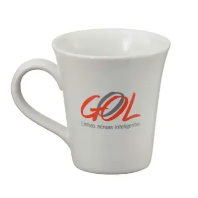 Caneca de porcelana Tulipa 250ml
