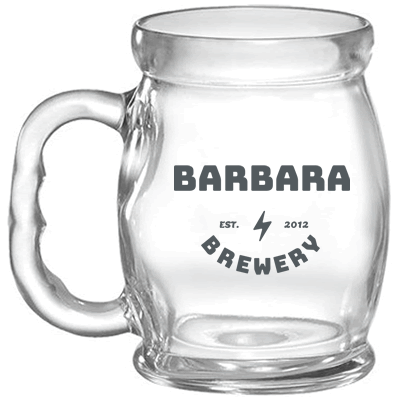 Caneca de Vidro Bar Brasil