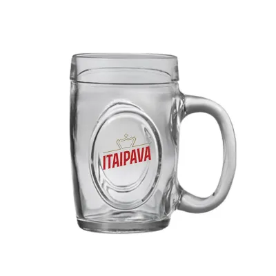 Caneca de Vidro Chopp Fritz 360ml Personalizada