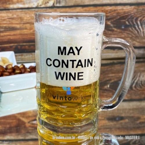 Caneca De Vidro Personalizada