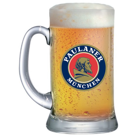 Caneca de Vidro Personalizada Bavaria 540 ml