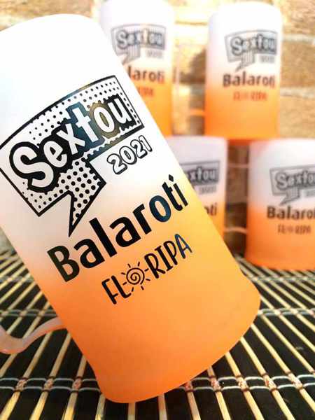 Caneca Degradê Personalizada Florianópolis Porto Alegre Chopp Mínimo 100un R$5,99un