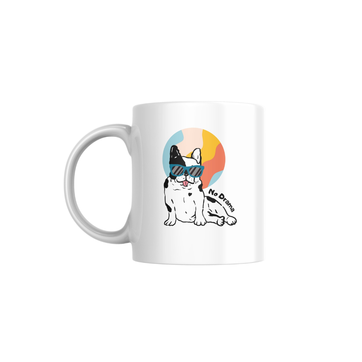 Caneca Divertida - Dog Lover - NO DRAMA- Presente criativo