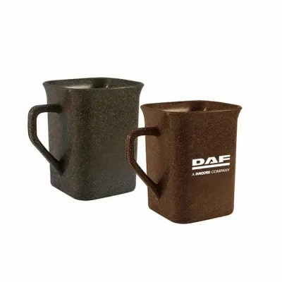Caneca ecológica quadrada de 250ml personalizada