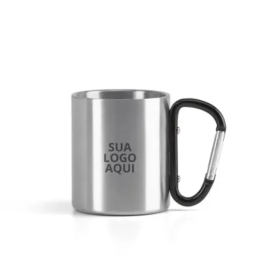 Caneca em Aco Inox 230 ml Personalizado