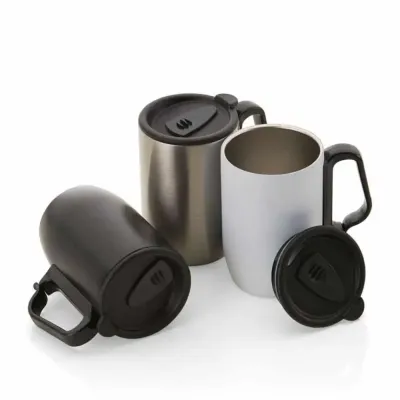 Caneca em Aco Inox Parede Dupla Personalizada