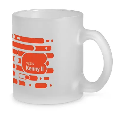 Caneca em vidro personalizada