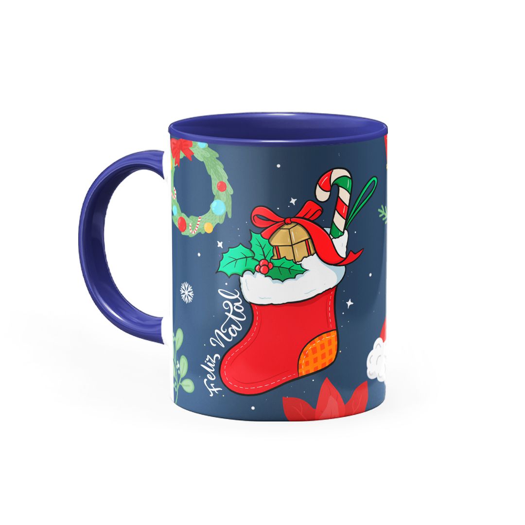 Caneca Feliz Natal • Canecas 24 Horas