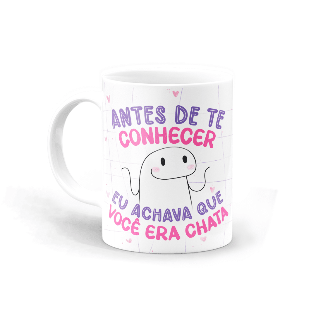 Caneca Flork - antes de te conhecer • Canecas 24 Horas