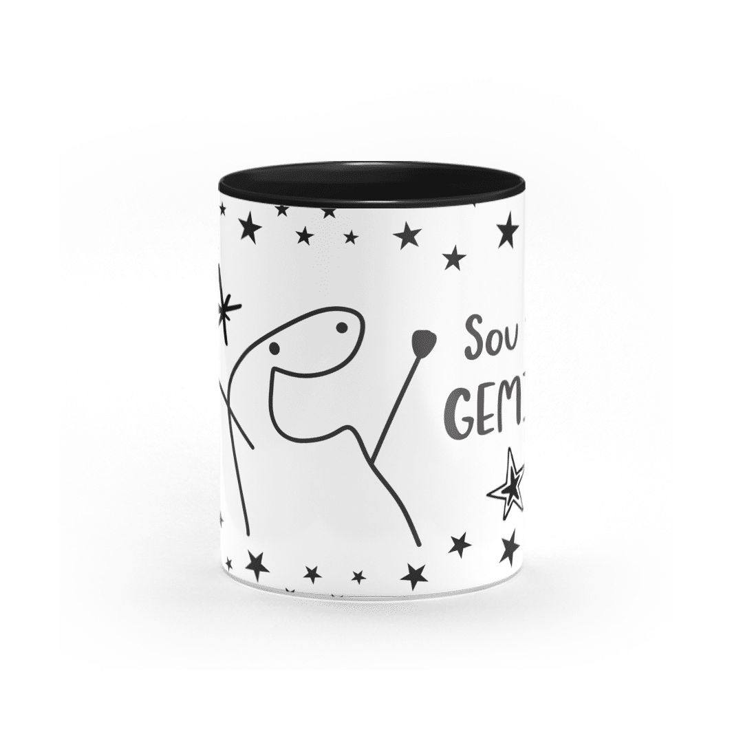 Caneca Flork - sou geminiana • Canecas 24 Horas