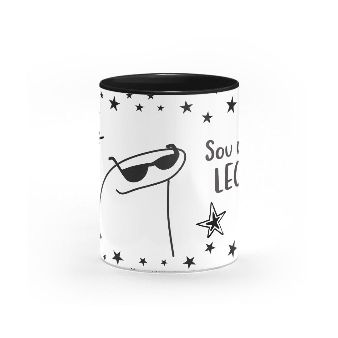 Caneca Flork - sou leonina • Canecas 24 Horas