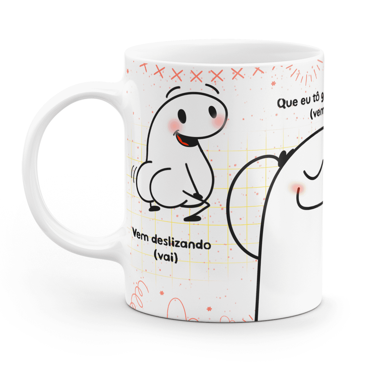 Caneca Flork zona de perigo • Canecas 24 Horas