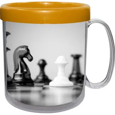 Caneca Foto Termica Cristal Dourado 300ml