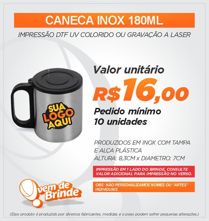 Caneca Inox 180ML