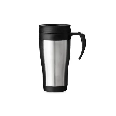 Caneca Inox 400ml Com Tampa Rosqueavel