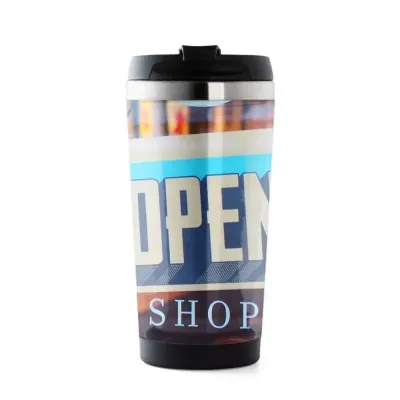Caneca Inox 500ml Porta Foto