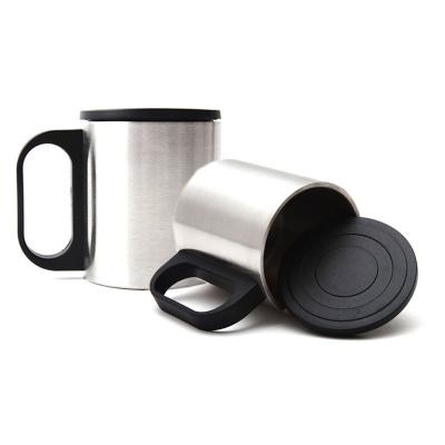 Caneca Inox c Tampa 180ml Promocional