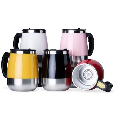 Caneca inox com Misturador personalizada