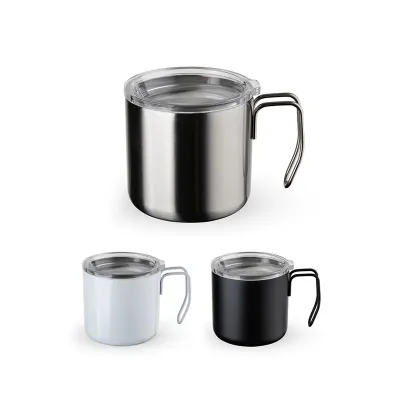 Caneca Inox Parede Dupla 350 ml