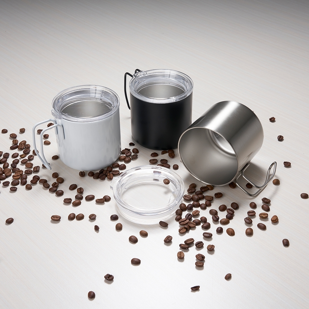 Caneca Inox Parede Dupla 350ml / 661