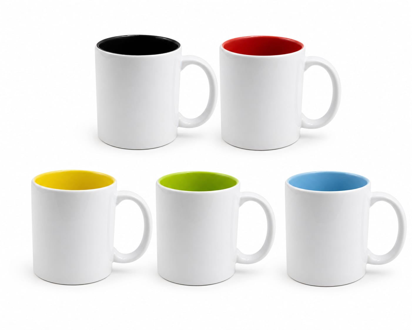 Caneca Interior Cerâmica Color Subliflex - 330ml