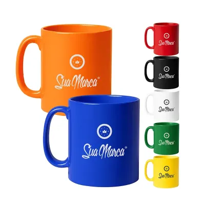 Caneca Personalizada de 400ml Plastica Gv009