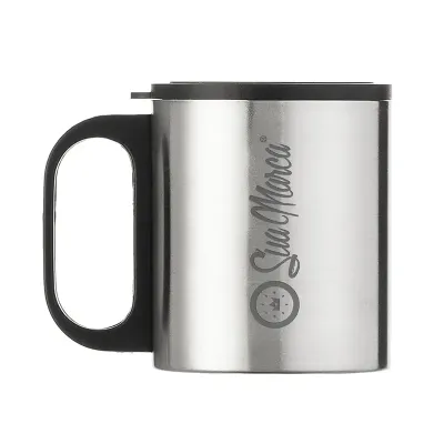 Caneca Personalizada de Aco Inox 180ml