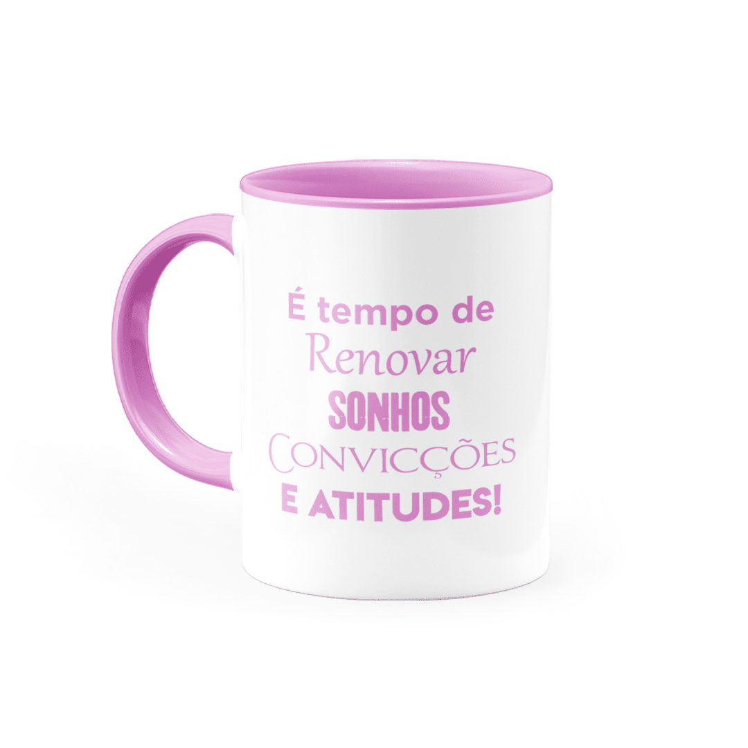 Caneca Personalizada Páscoa Renovar • Canecas 24 Horas