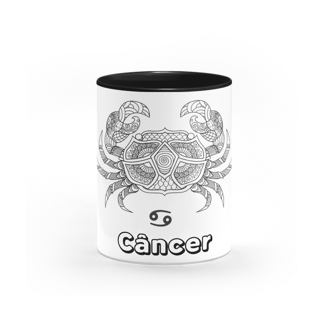 Caneca Personalizada Signo de Câncer • Canecas 24 Horas