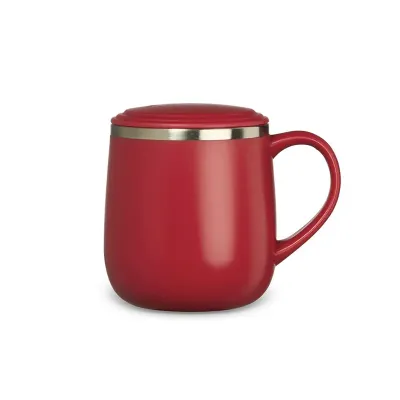 Caneca Plastica Com Parede Dupla 370ml
