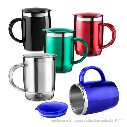Caneca Plastica Personalizada