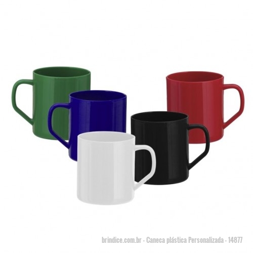 Caneca Plastica Personalizada