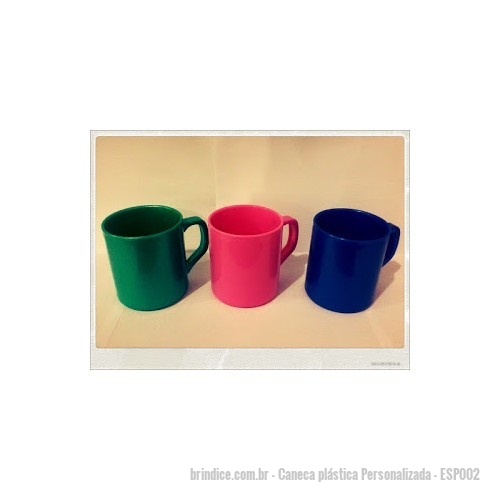 Caneca Plastica Personalizada