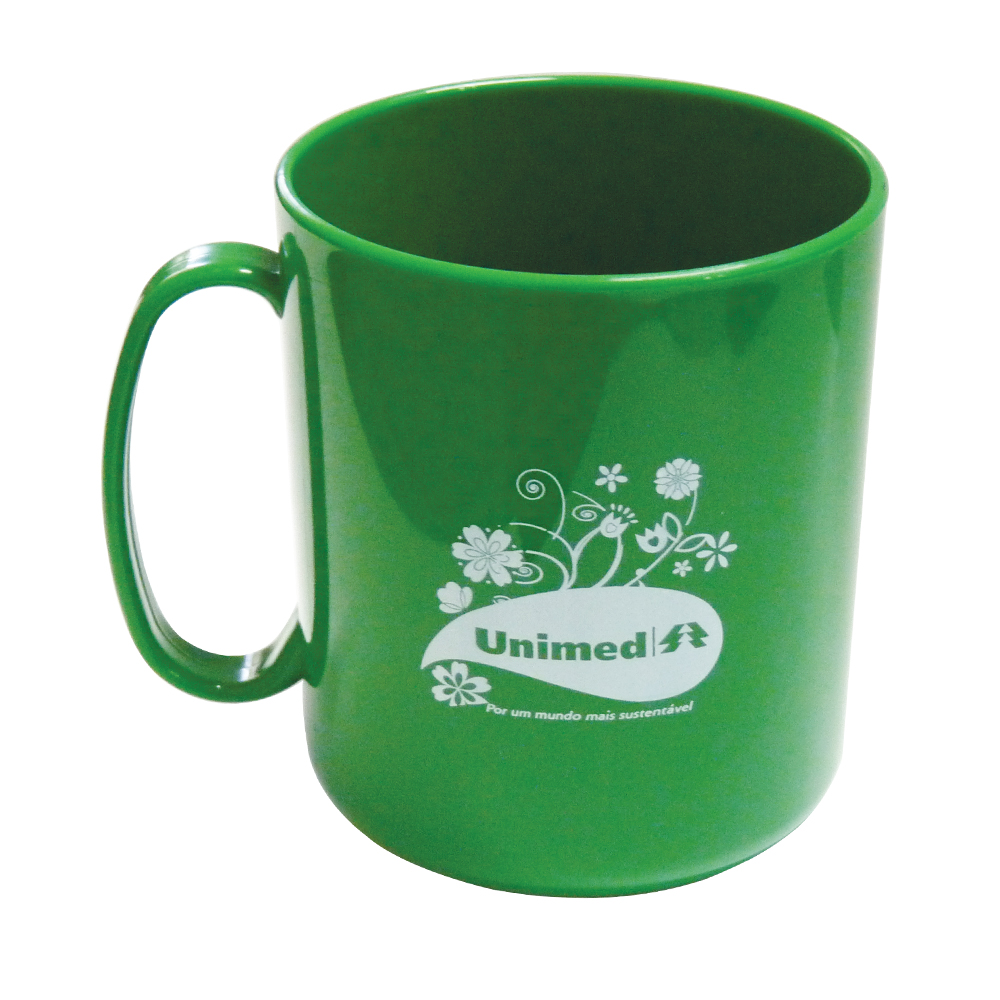 Caneca Plástica Redonda