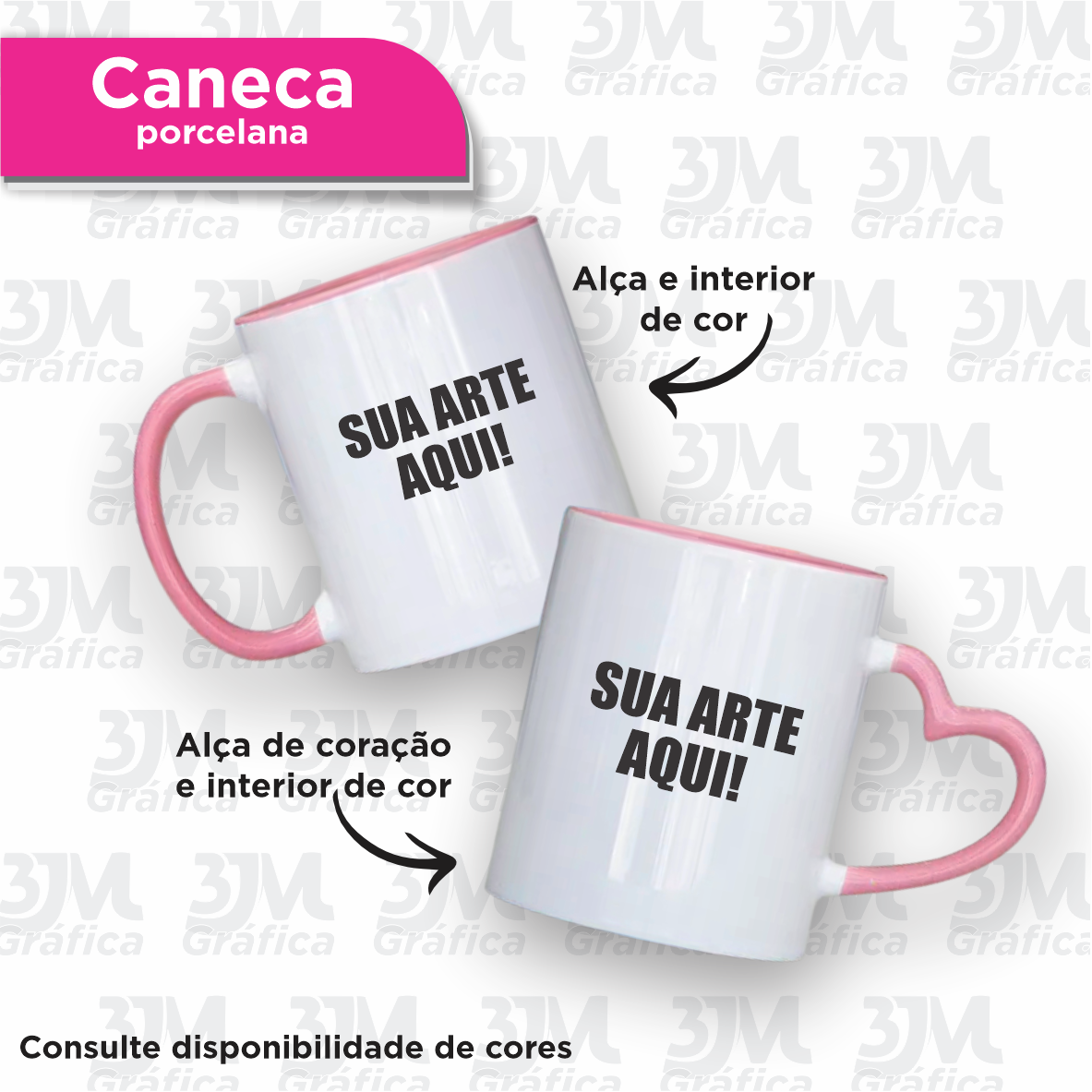 Caneca Porcelana