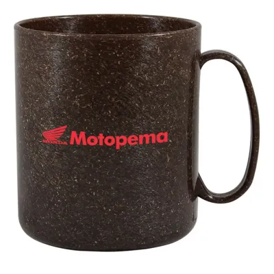 Caneca Redonda Fibra Coco Green 400ml